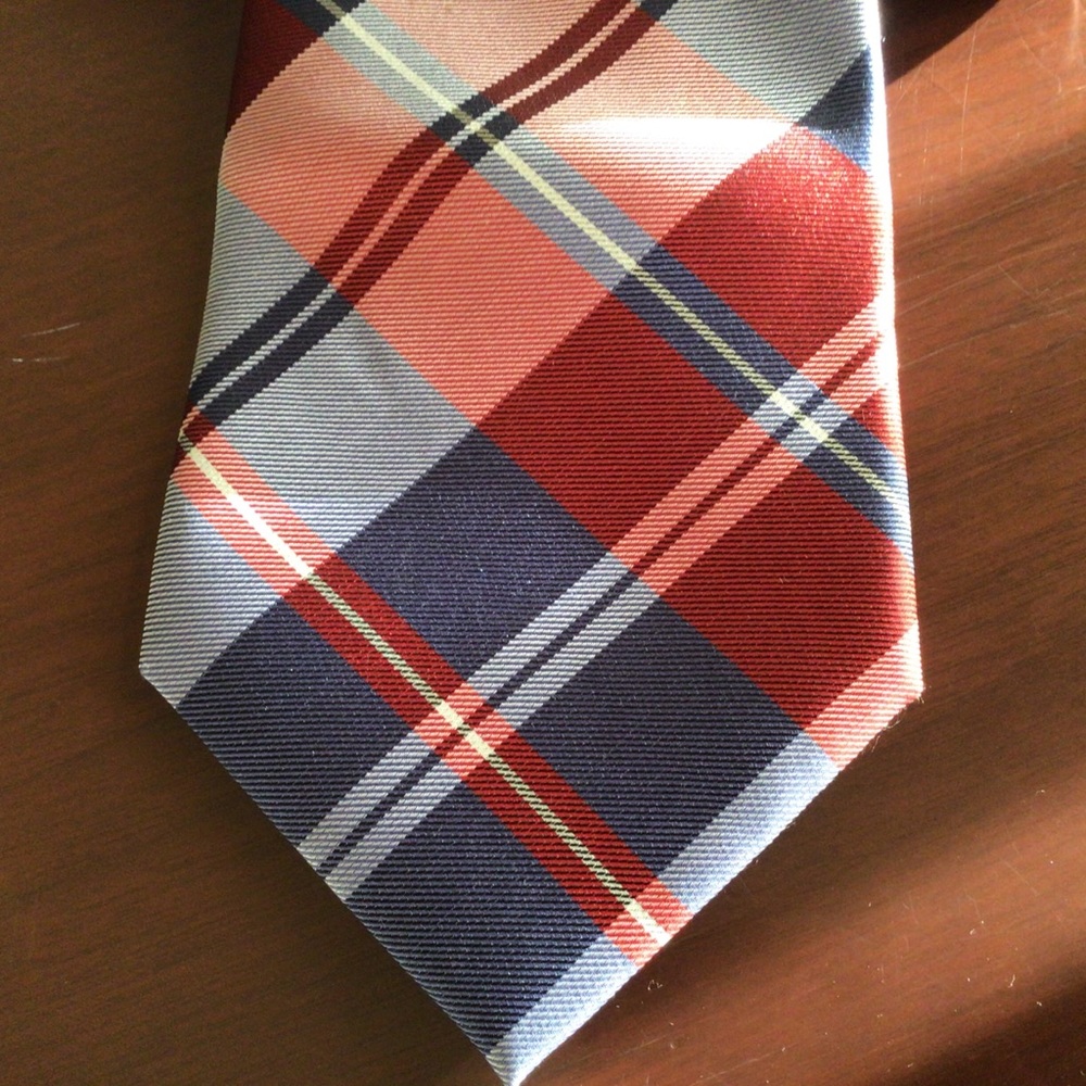 Men’s US POLO ASSN plaid silk tie